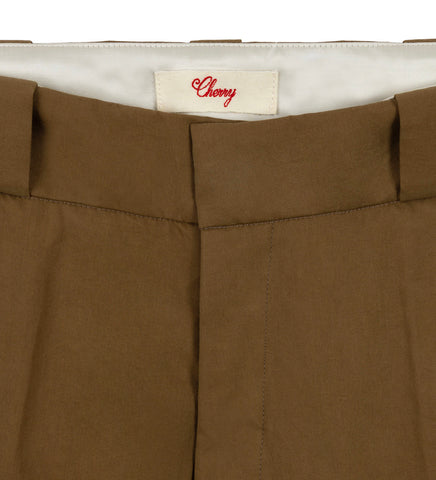 TWILL CHARRO PANTS NUTMEG