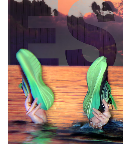 KIKO KOSTADINOV X ASICS ILARGI FF II SAGE FROST/TATAMI GREEN