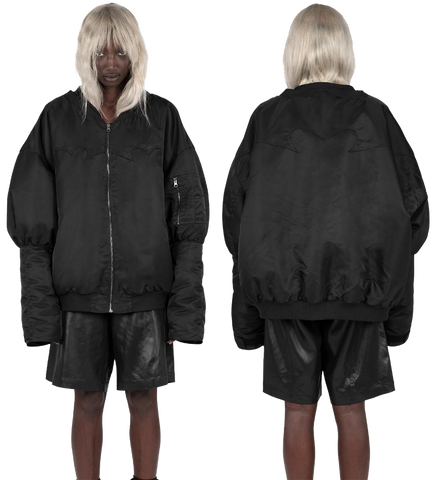 BOMBER JACKET BLACK