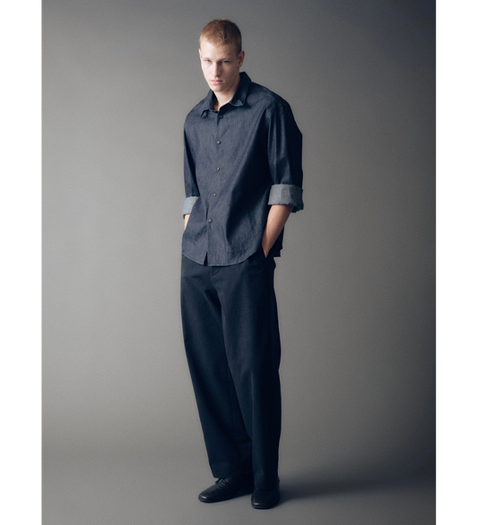 JAMES RELAXED TROUSERS FADED BLACK