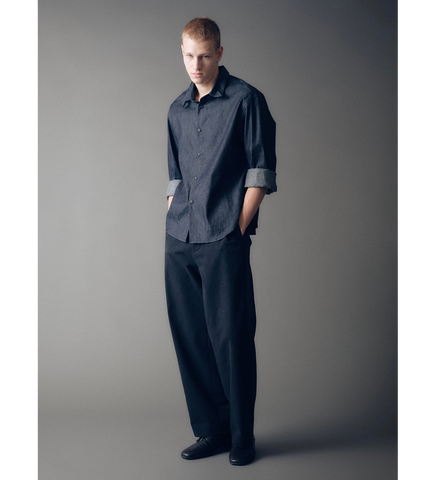 JAMES RELAXED TROUSERS FADED BLACK