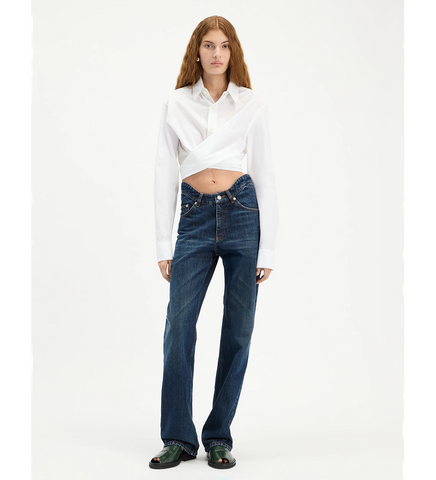 STRAIGHT LEG DENIM PANT INDIGO