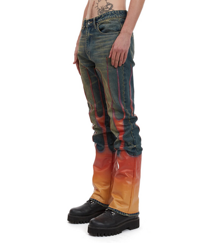 FLAME DENIM MULTI