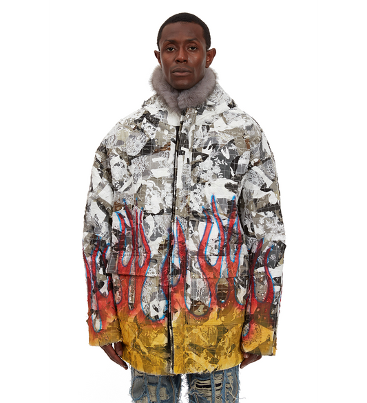 ARTIC FLAME PARKA MULTI