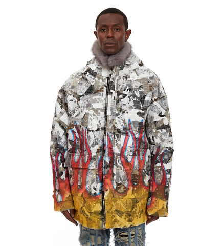 ARTIC FLAME PARKA MULTI
