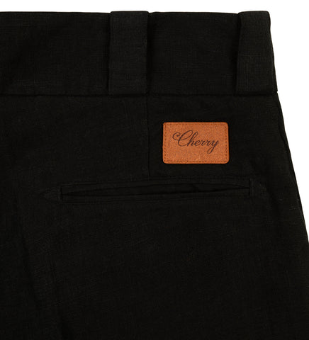 WESTERN CHINO PANTS BLACK