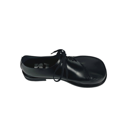 WIDE DOUGH SPIRAL DERBY BLACK