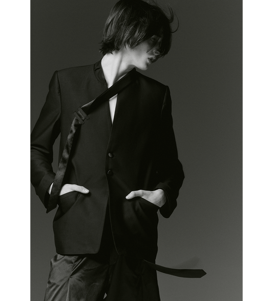 BLAZER SCARF BLACK