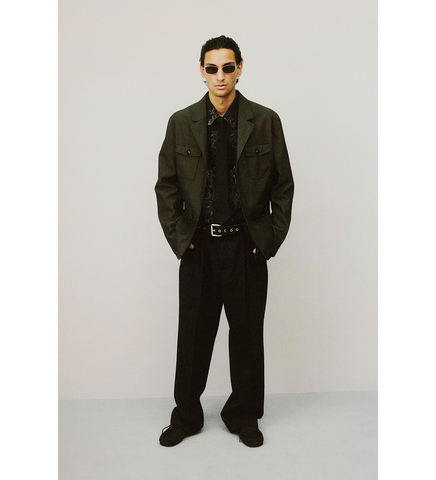 TIE NOIR BLOOM ETHEREAL VEIL