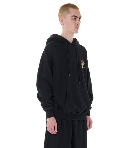 BLACKLISTED AFTERMATH HOODIE SOFT BLACK