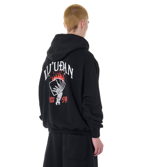 BLACKLISTED AFTERMATH HOODIE SOFT BLACK