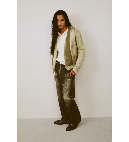 BASE WAISTCOAT DEEP HUSK SOFT GRAIN WEAVE