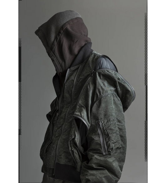 ZIPPER BUG MA-1 KHAKI