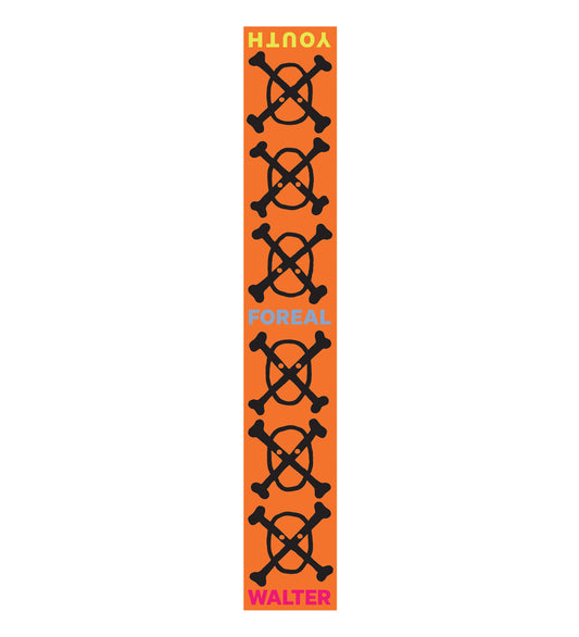 YOUTH SCARF SINGLE ORANGE