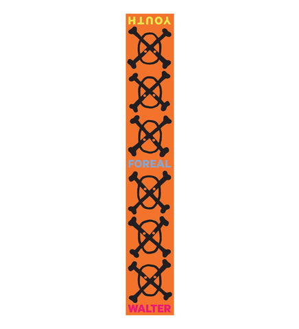 YOUTH SCARF SINGLE ORANGE