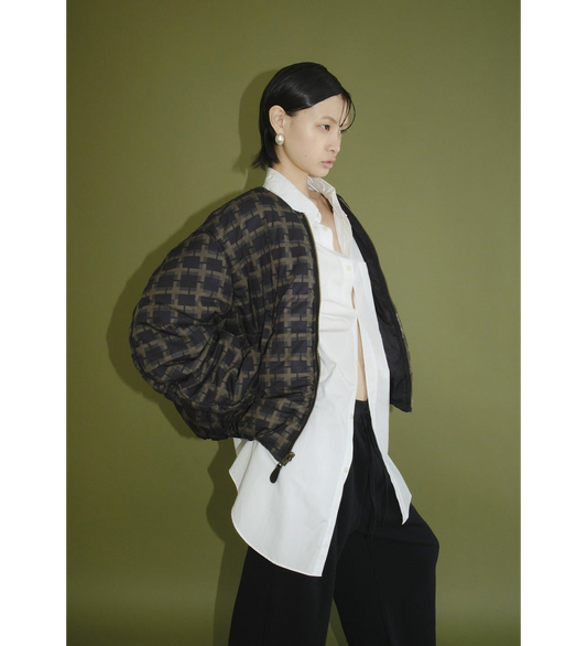 CLANE X FRAGMENT REVERSIBLE MA-1 BLACK