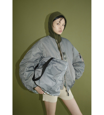 CLANE X FRAGMENT REVERSIBLE MA-1 KHAKI