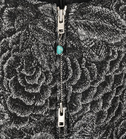4SDESIGNS X BOMBER CAMELLIA GOBELIN BLACK