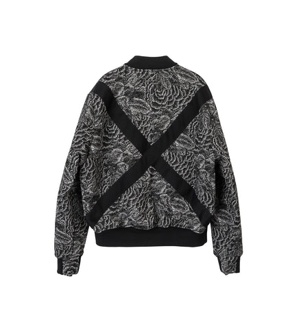 4SDESIGNS X BOMBER CAMELLIA GOBELIN BLACK