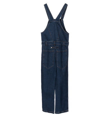 HENRIK VIBSKOV HELIUM DENIM DUNGAREES WASHED INDIGO