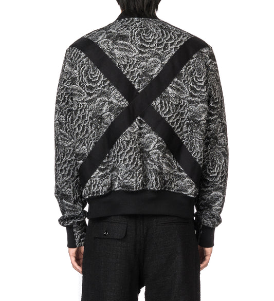 4SDESIGNS X BOMBER CAMELLIA GOBELIN BLACK