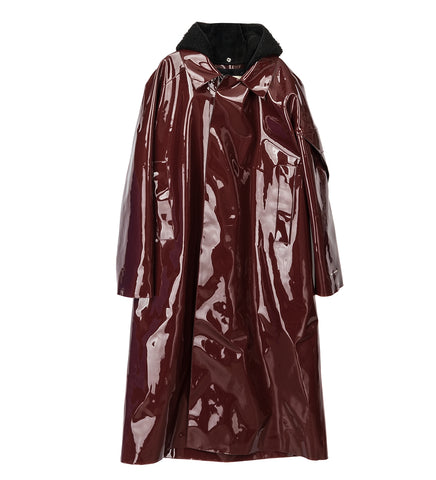 PVC SCOUT COAT WINE