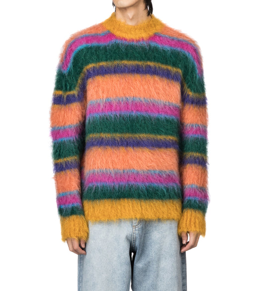 MARNI L/S CREWNECK SWEATER MULTICOLOR