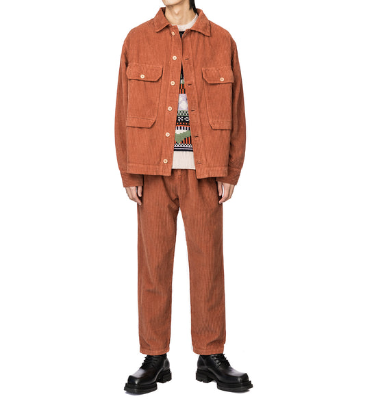 HENRIK VIBSKOV SLOWLY CORDUROY PANTS BROWN