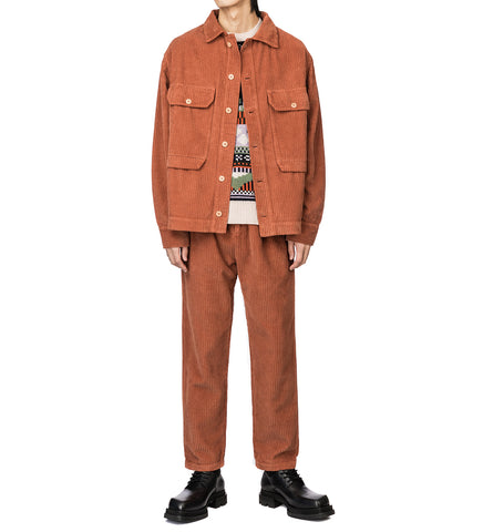 HENRIK VIBSKOV SLOWLY CORDUROY PANTS BROWN