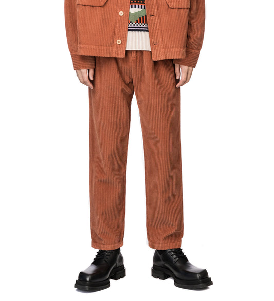 HENRIK VIBSKOV SLOWLY CORDUROY PANTS BROWN