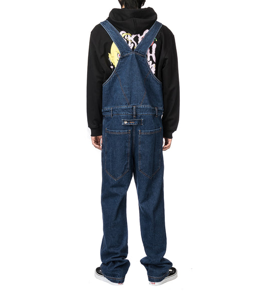 HELIUM DENIM DUNGAREES WASHED INDIGO