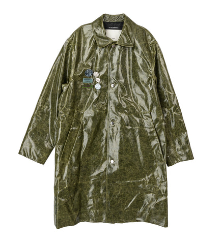 SONG FOR THE MUTE COACH COAT DARK GREEN