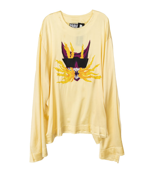 PARIAH DEVIL SHIRT YELLOW/PURPLE