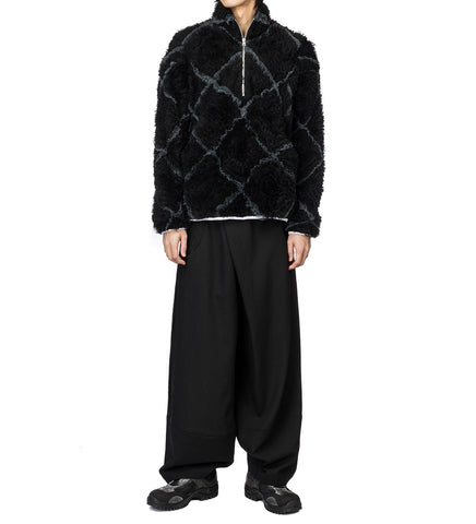 NAMESAKE GROVE FUTURE FLEECE PULLOVER BLACK/SAND