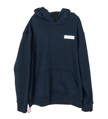 HOODED FLEECE NAVY