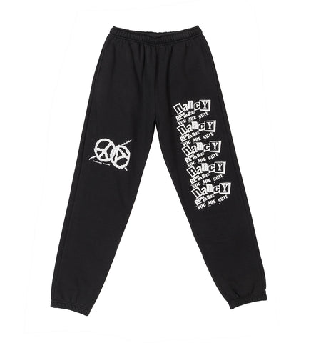 WORLD PEACE SWEATPANT BLACK