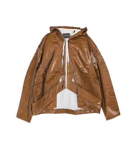 AV VATTEV  JUKEBOX JACKET SHINY BROWN