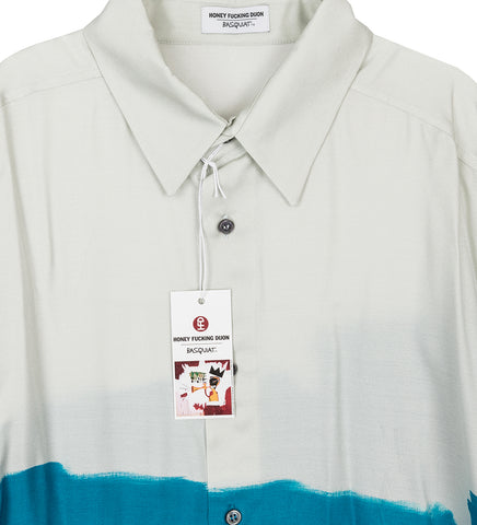 HONEY FUCKING DIJON BASQUIAT SHIRT BLUE