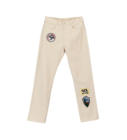 THE BOOTY GUARD PANTS BEIGE