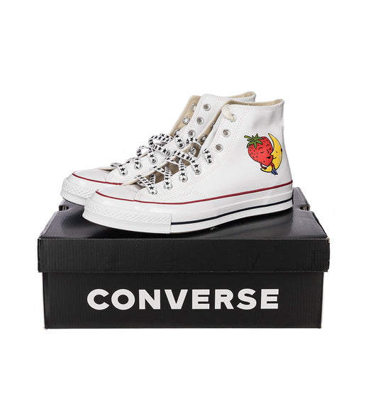 SKY HIGH FARM WORKWEAR X CONVERSE CHUCK 70 WHITE
