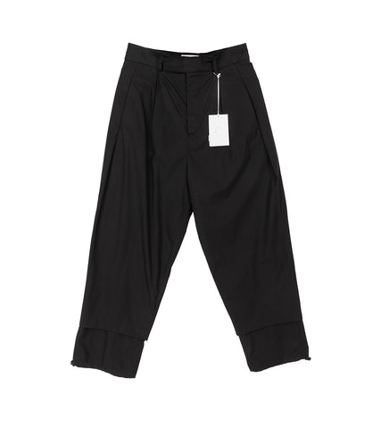CRAIG GREEN DOUBLE HEM TROUSER BLACK
