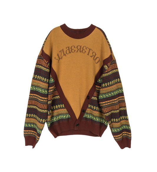 VADERETRO PURO KNITTED CARDIGER MULTI