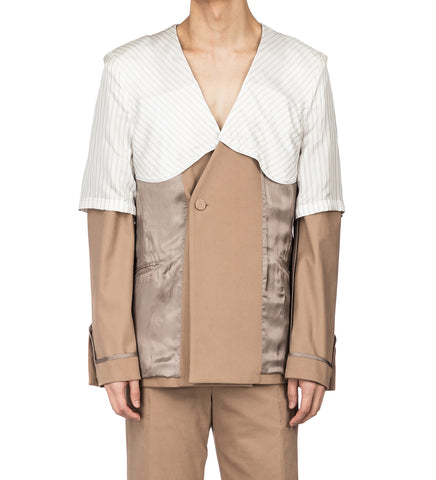 KIKO KOSTADINOV ORMA REVERSIBLE BLAZER CAMEL