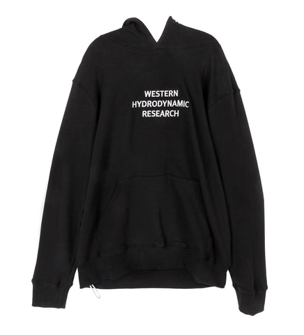 HOODED FLEECE BLACK